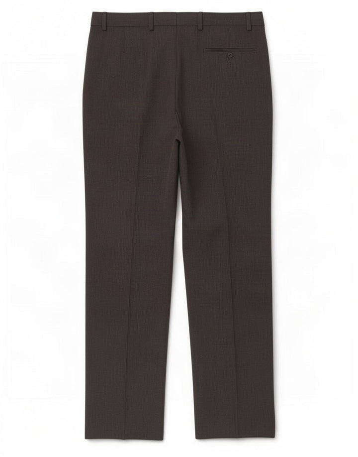 Marks & Spencer Pantalones casuales de corte regular para hombre W38 L33 Poliéster gris