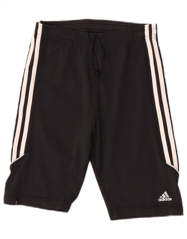 Adidas - Pantalones cortos deportivos para mujer, talla 40, nailon negro mediano