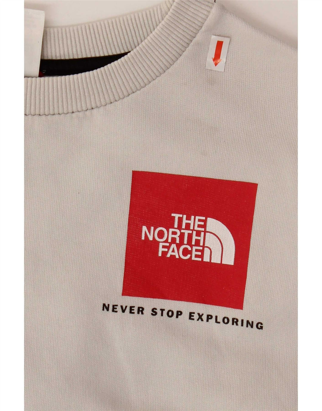 The North Face Hombre Sudadera Jumper Small Gris Algodón