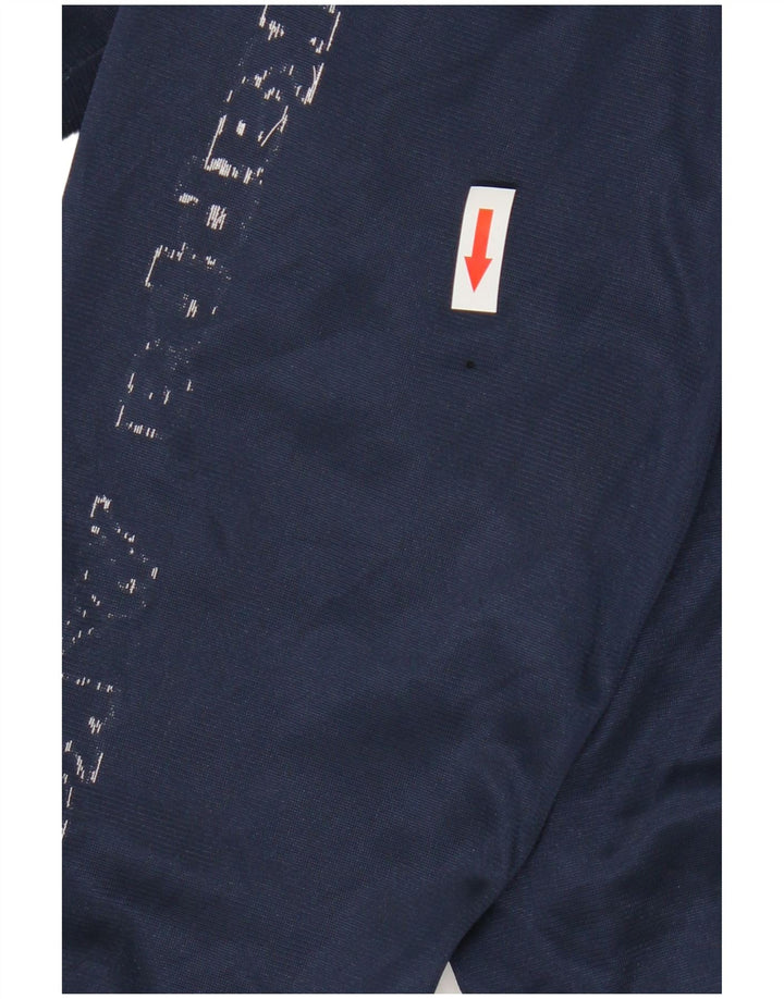 Kappa Mens Graphic Chándal Top Chaqueta 2XL Azul Marino Poliéster