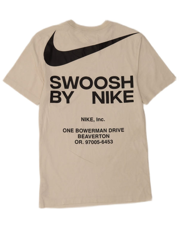 Nike Camiseta gráfica para hombre Top XS Algodón blanco