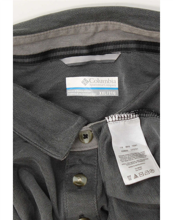 Columbia Polo para hombre 2XL Gris Modal
