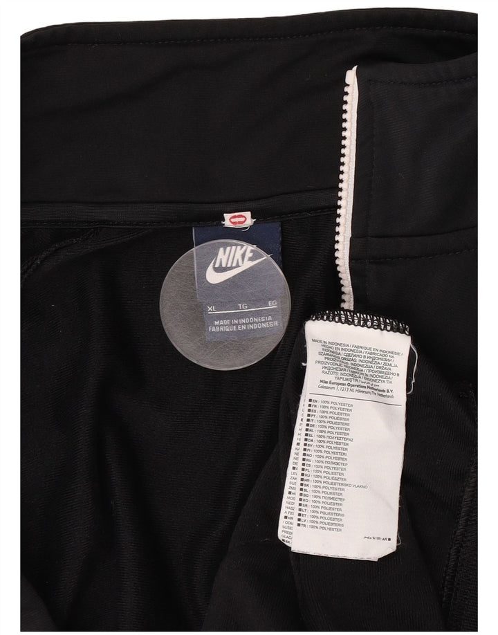 Nike Hombre Chándal Top Chaqueta XL Negro Poliéster