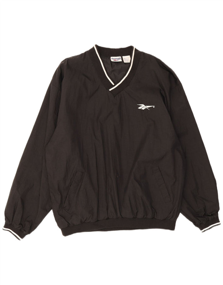 Reebok - Chándal para hombre, talla XL, nailon negro