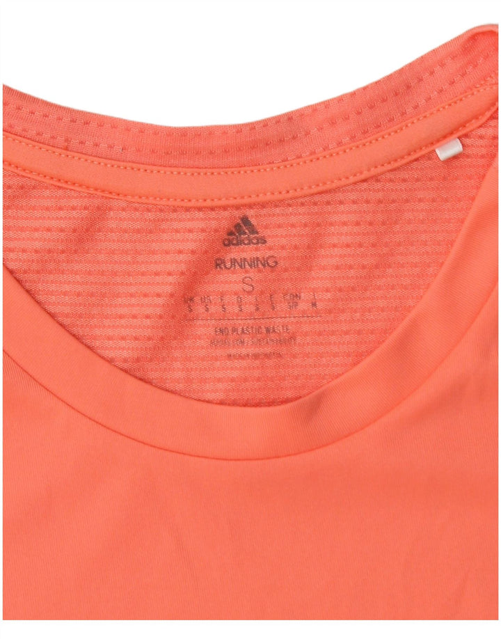 Adidas Hombre Running Camiseta Top Small Naranja Poliéster