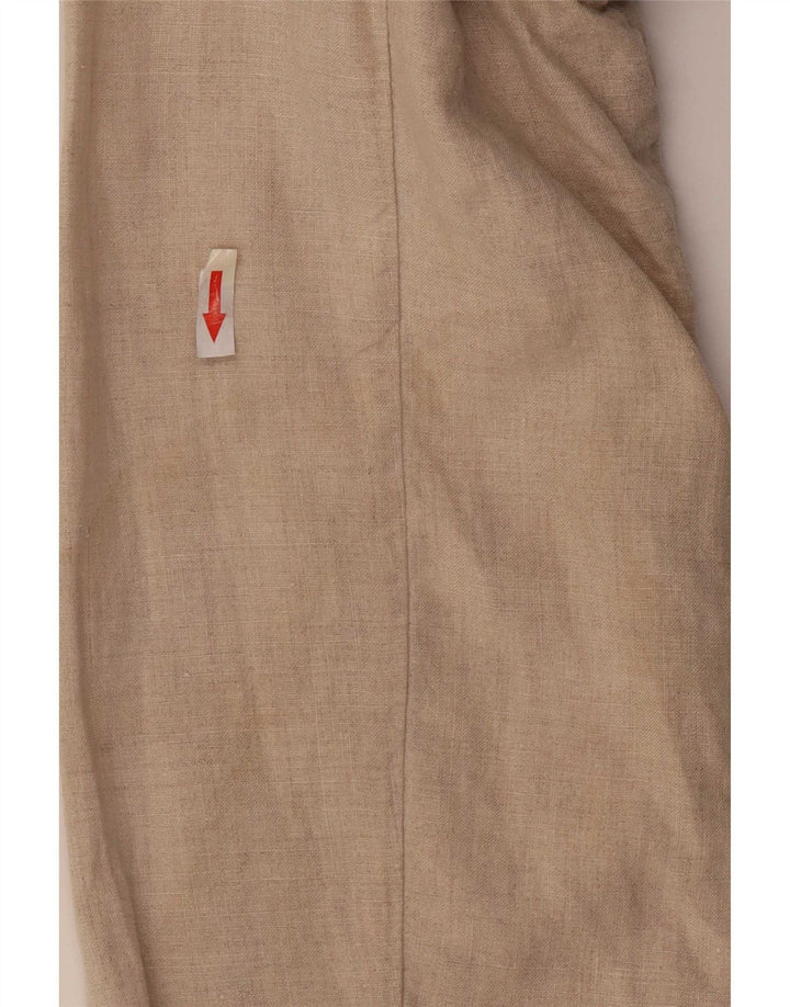 Zara Hombre Abrigo Reino Unido 40 Grande Beige