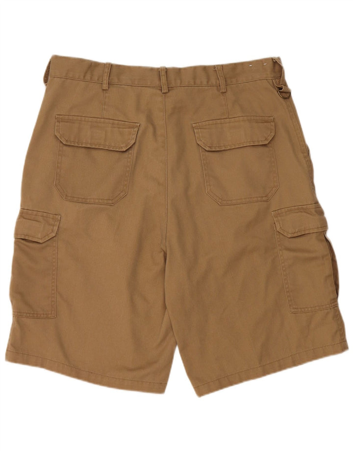 Dickies Pantalones cortos cargo para hombre W36 Poliéster beige grande