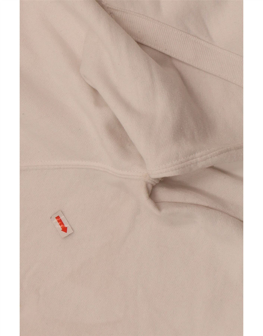 Champion Sudadera con capucha gráfica para hombre Jersey grande de poliéster blanco