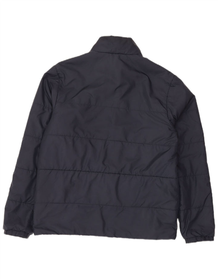 Adidas Chaqueta acolchada para hombre UK 38 Medium Azul marino Poliéster