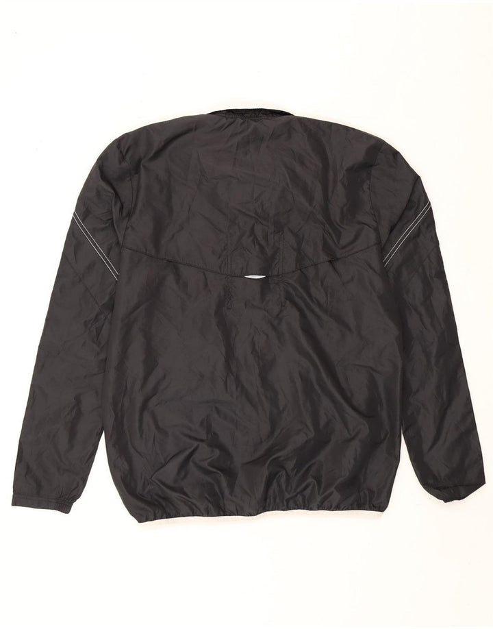 Adidas Hombre Chándal Top Chaqueta Mediano Negro Colorblock Poliéster