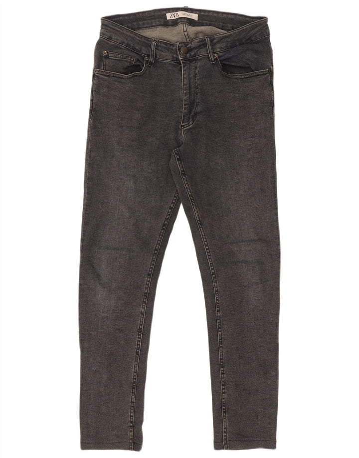Zara Vaqueros pitillo para hombre EU 40 Medium W31 L29 Gris