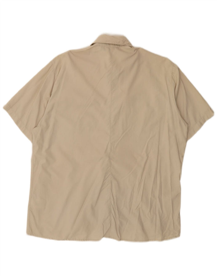 Rohan Camisa de manga corta para mujer UK 46 Large Beige Poliamida