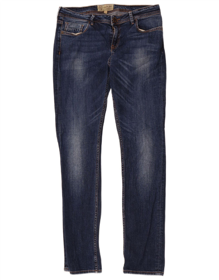 Vaqueros ajustados para mujer Fat Face UK 12 Medium W30 L30 Azul