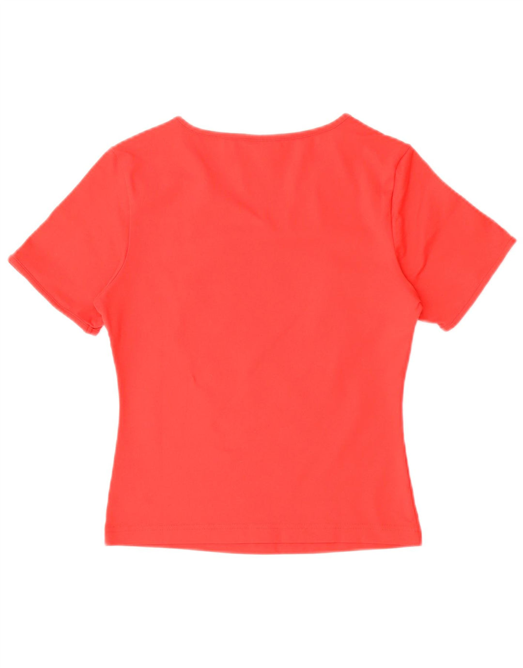 Adidas Camiseta para mujer Top UK 12 Medio Rojo Poliéster