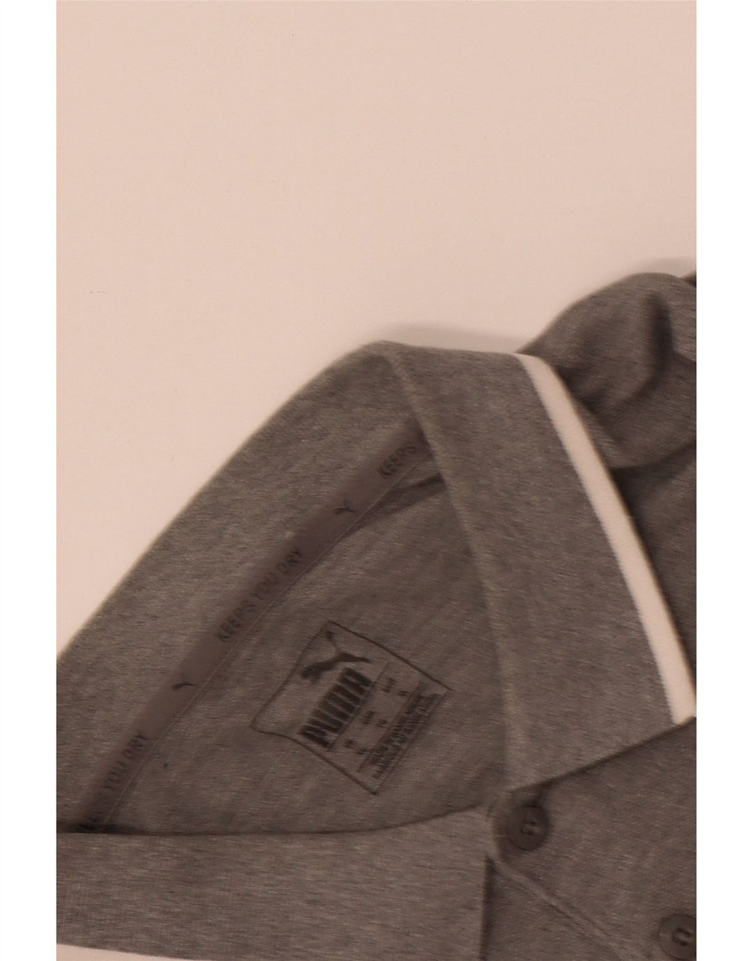 Polo Puma Hombre XL Gris Moteado