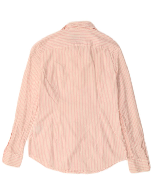 Ralph Lauren Camisa Slim Fit Para Hombre De Algodón A Rayas Rosa Pequeña