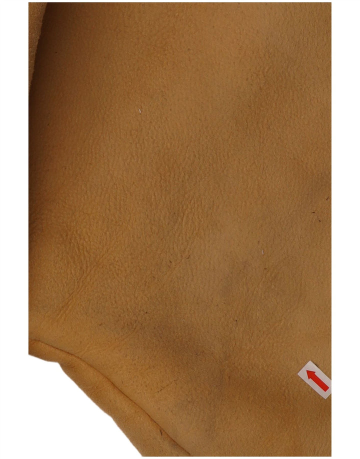 Vintage mujer shearling abrigo IT 46 grande beige shearling