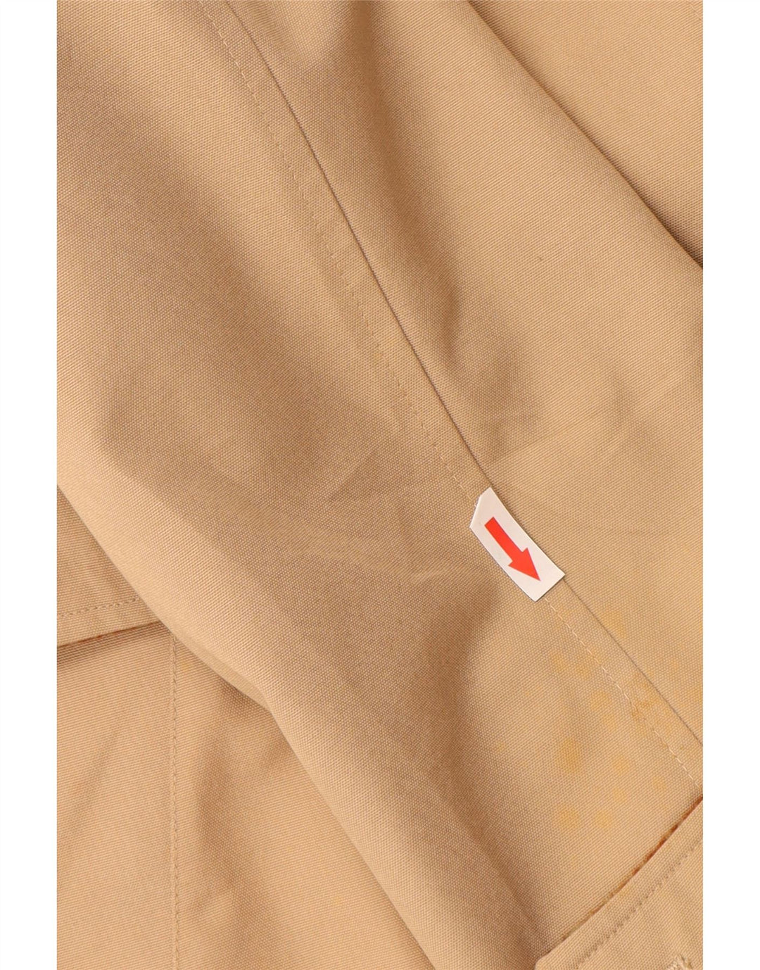 Vintage mujer abrigo Reino Unido 12 Medio Beige