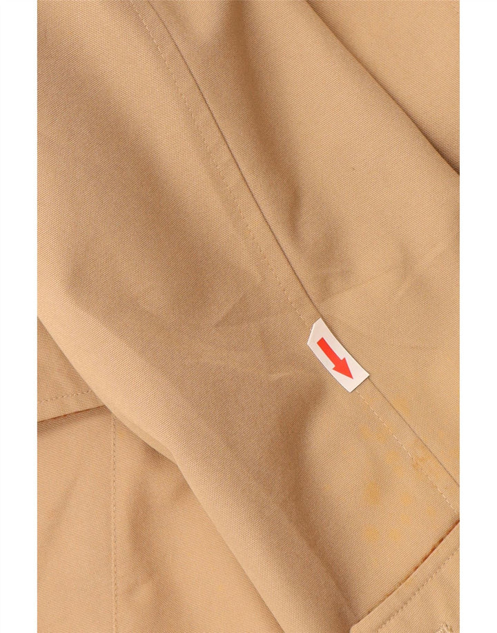 Vintage mujer abrigo Reino Unido 12 Medio Beige