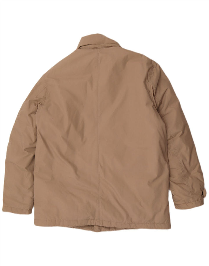 Sergio Tacchini Chaqueta acolchada para hombre ES 42 XL Poliéster beige