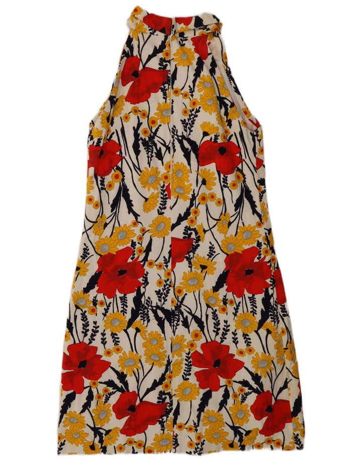 Leonard Vestido Halter para Mujer UK 40 Mediano Multicolor Floral