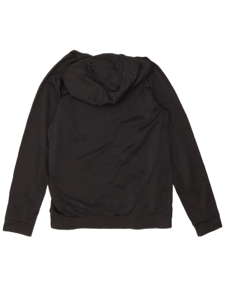 Nike Hombre Therma-Fit Sudadera con capucha Jersey Mediano Negro Poliéster
