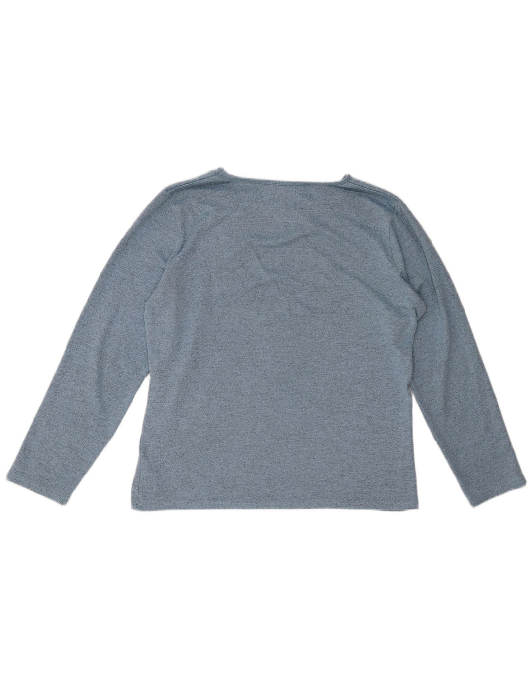 Paco Boutique Top Mujer Manga Larga ES 44 Poliéster Floral Azul Medio
