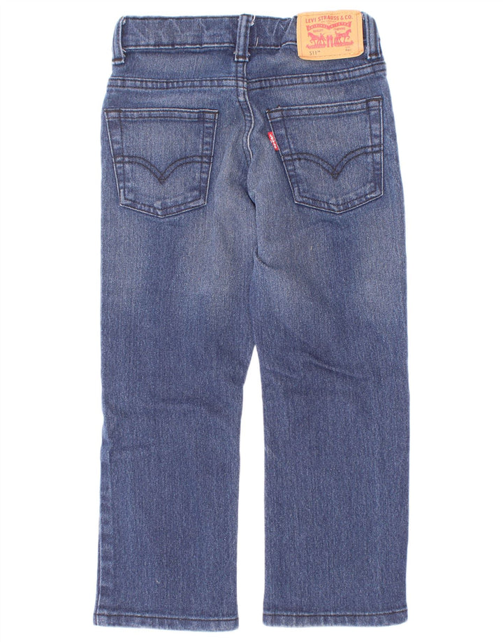 Levi's Jeans 511 Slim para niños 3-4 años W20 L18 Algodón azul