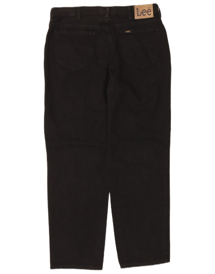 LEE Vaqueros cónicos St.Louis para hombre W38 L32 Algodón negro