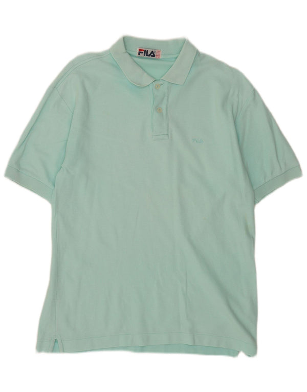 Fila Polo Hombre XS Algodón Turquesa