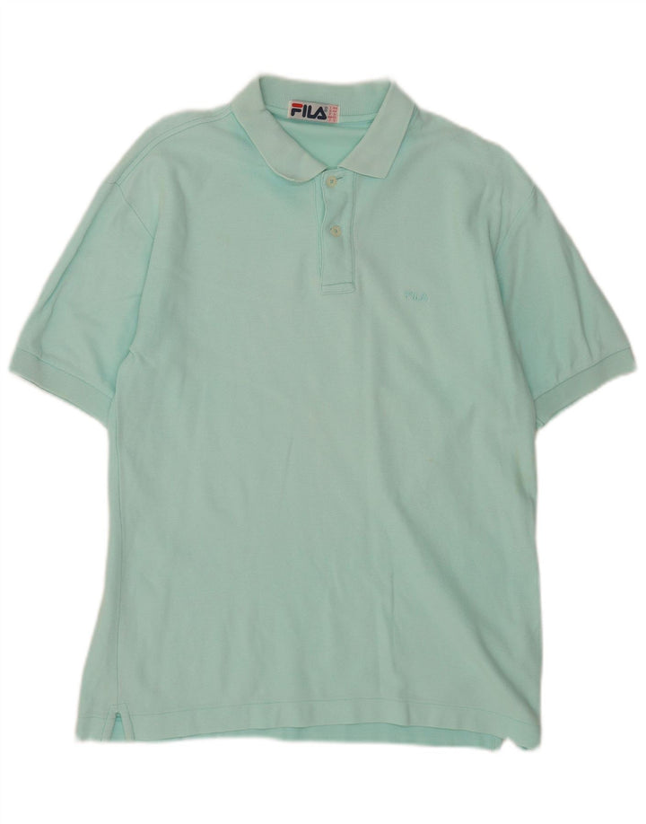 Fila Polo Hombre XS Algodón Turquesa