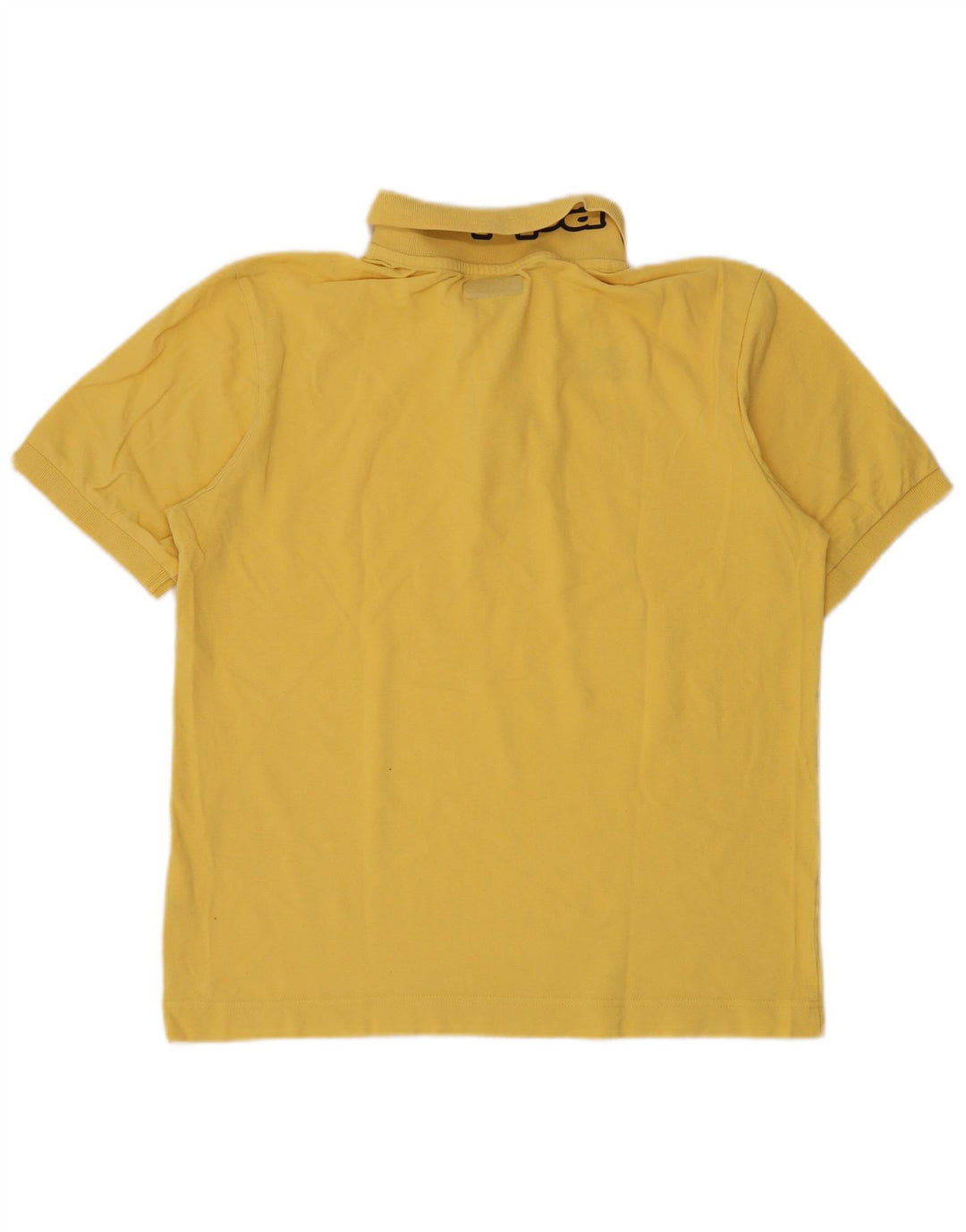 KAPPA Polo Hombre Algodón Amarillo Medio