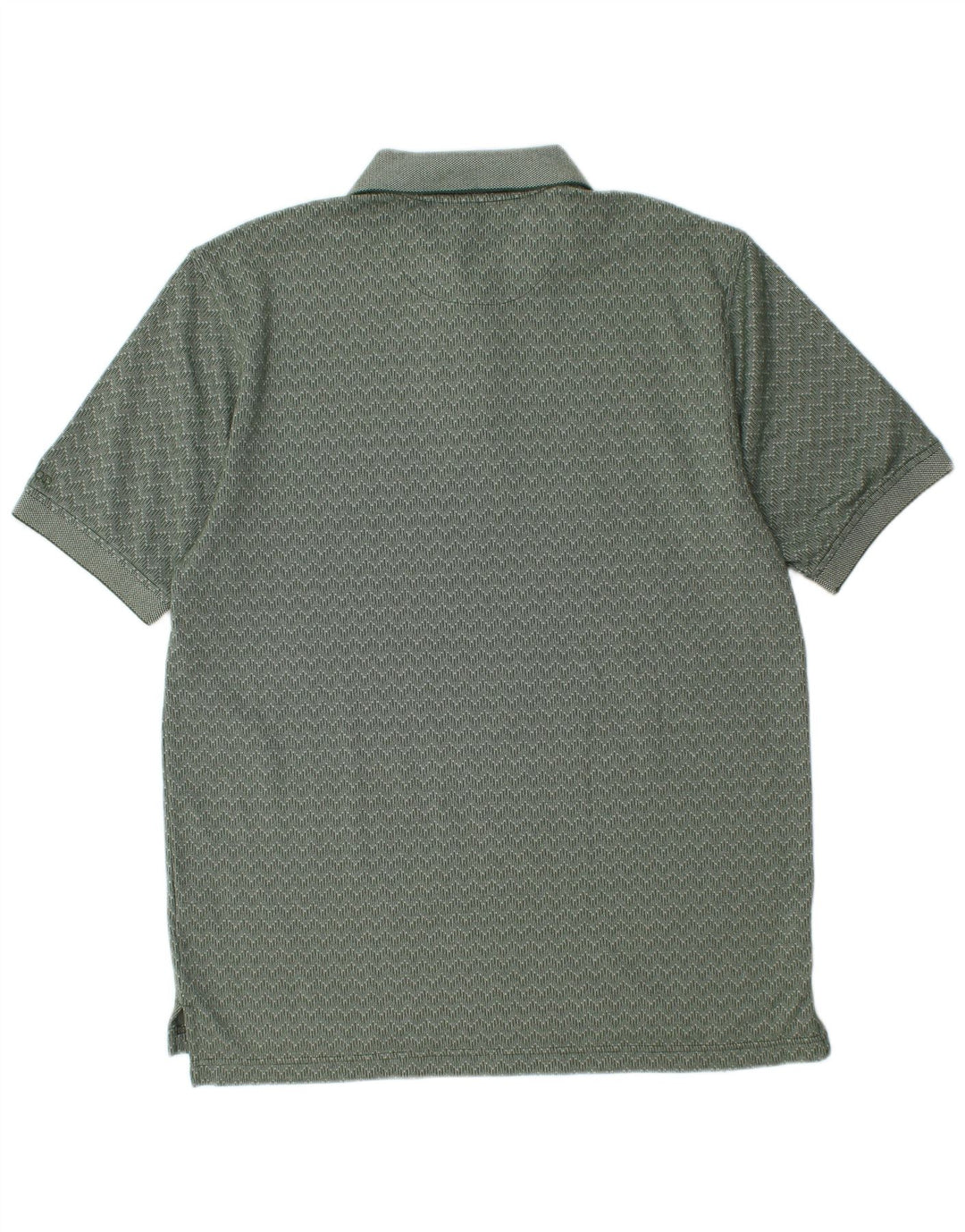 Polo Izod Hombre Algodón Chevron Verde Medio