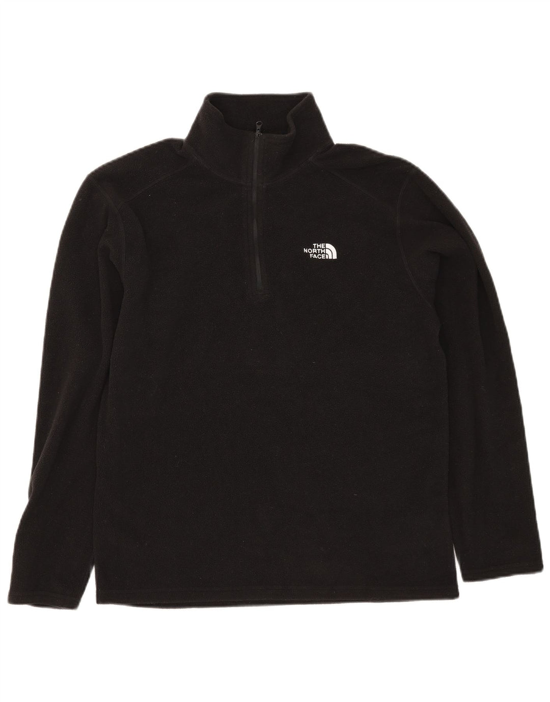 The North Face Jersey De Forro Polar Con Cremallera Para Hombre Pequeño Poliéster Negro