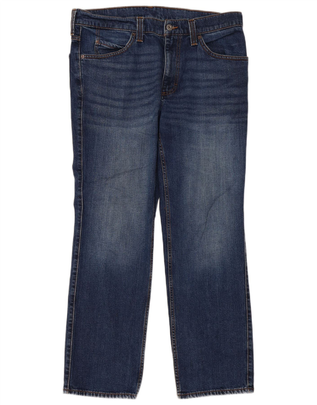 Mustang Jeans rectos para hombre W34 L29 Azul