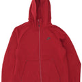 Nike - Sudadera con capucha y cremallera para hombre, color rojo medio, algodón
