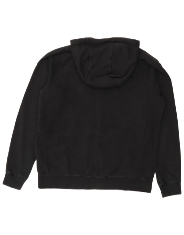 Nike - Sudadera con capucha para mujer, extragrande, con cremallera, talla 40, talla mediana, color negro