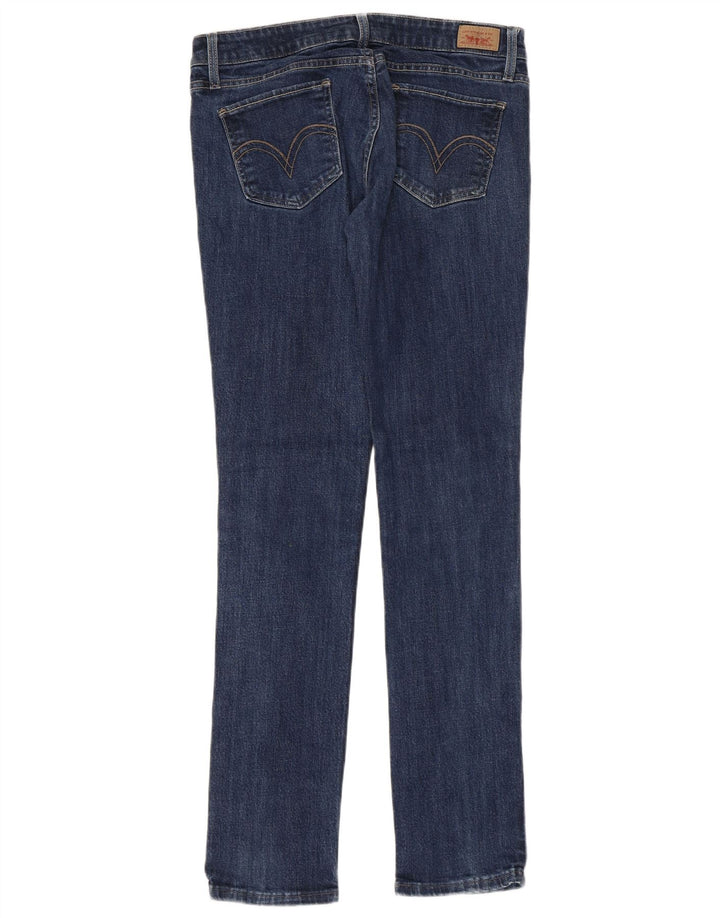 Levi's Jeans 524 Super Low Skinny para mujer US 9 Medium W32 L31 Algodón azul