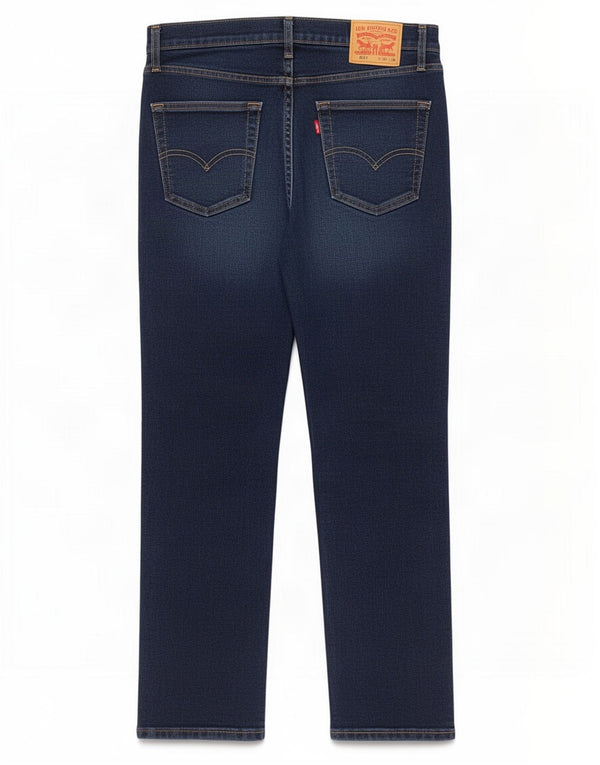 Levi's Hombre 511 Slim Jeans W33 L30 Algodón Azul Marino
