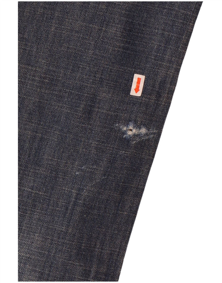 Roy Rogers Vaqueros rectos para hombre W32 L35 Algodón azul marino