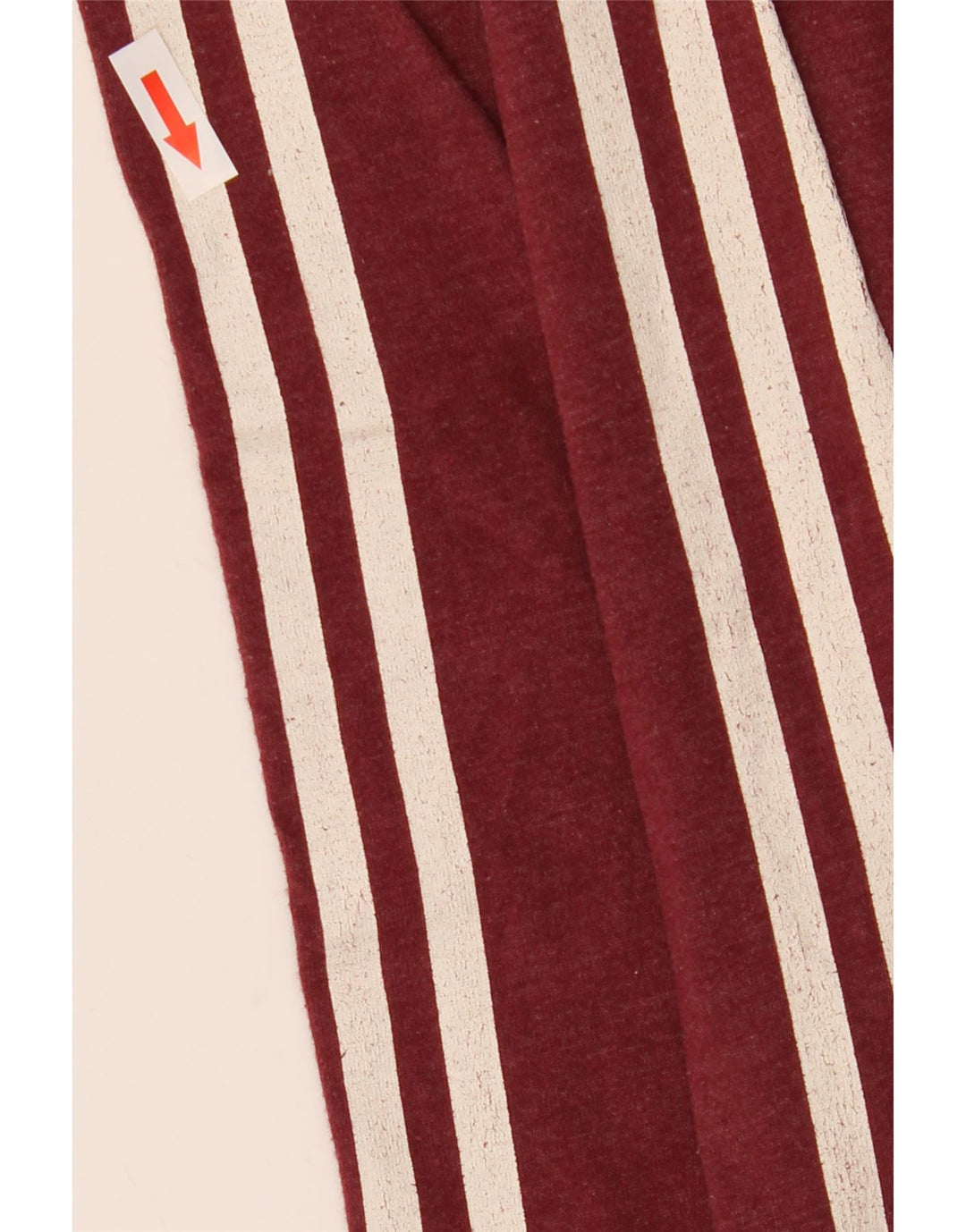 Adidas Hombre Top Manga Larga Algodón Burdeos Medio