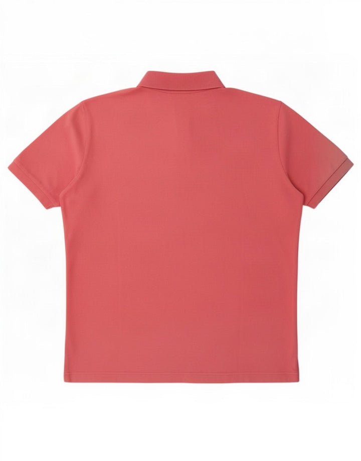 Polo Kappa Hombre Grande Rosa Algodón