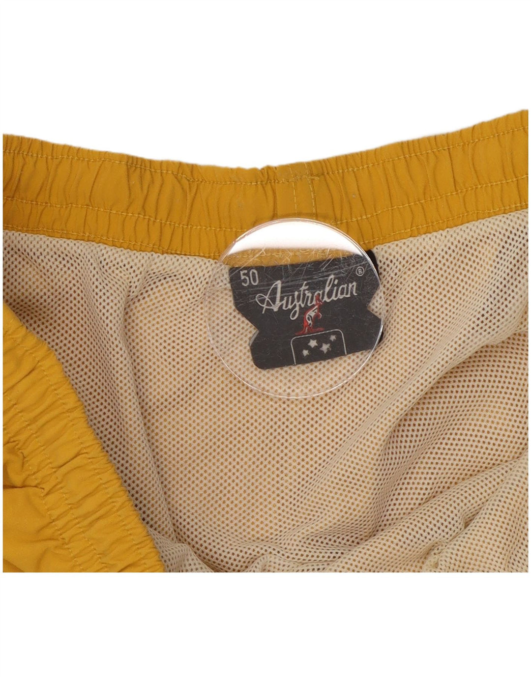 AUSTRALIAN L'ALPINA Bañador Hombre IT 50 Medio Amarillo Poliamida