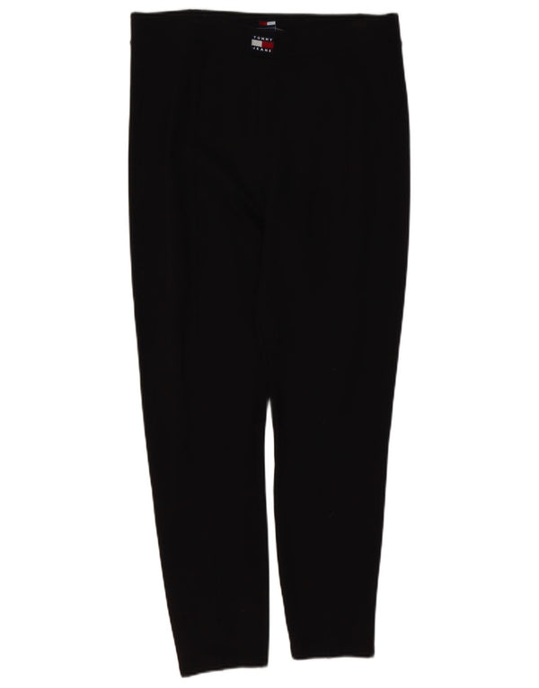 Tommy Hilfiger Pantalones casuales ajustados para mujer XL W36 L26 Negro