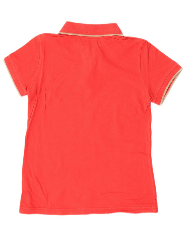 Best Company Polo para mujer UK 10 Small Red Cotton