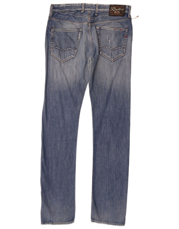 Vaqueros ajustados para hombre Replay W31 L34 Algodón azul