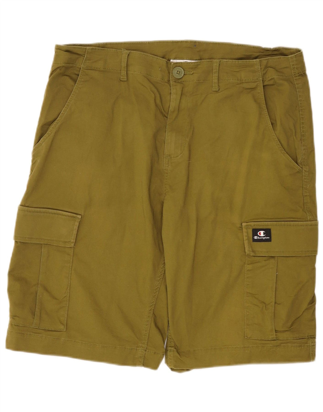 Champion Shorts Cargo Hombre XL W38 Algodón Caqui