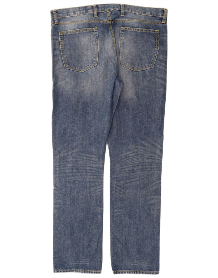 Gap Vaqueros rectos ajustados premium para hombre W36 L32 Algodón azul