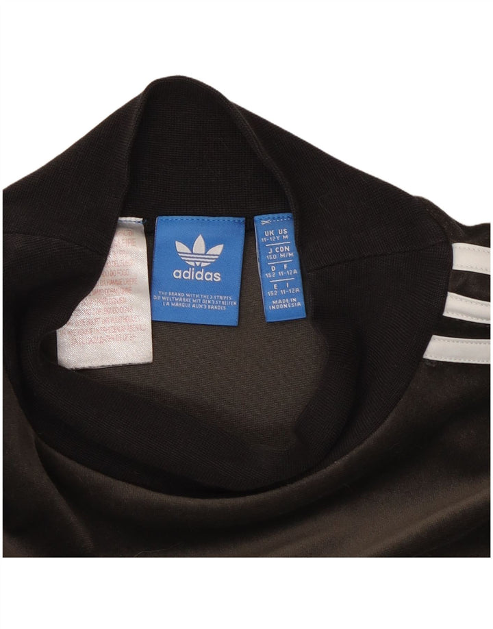 Adidas Sudadera de terciopelo para niña 11-12 años Gris Poliéster