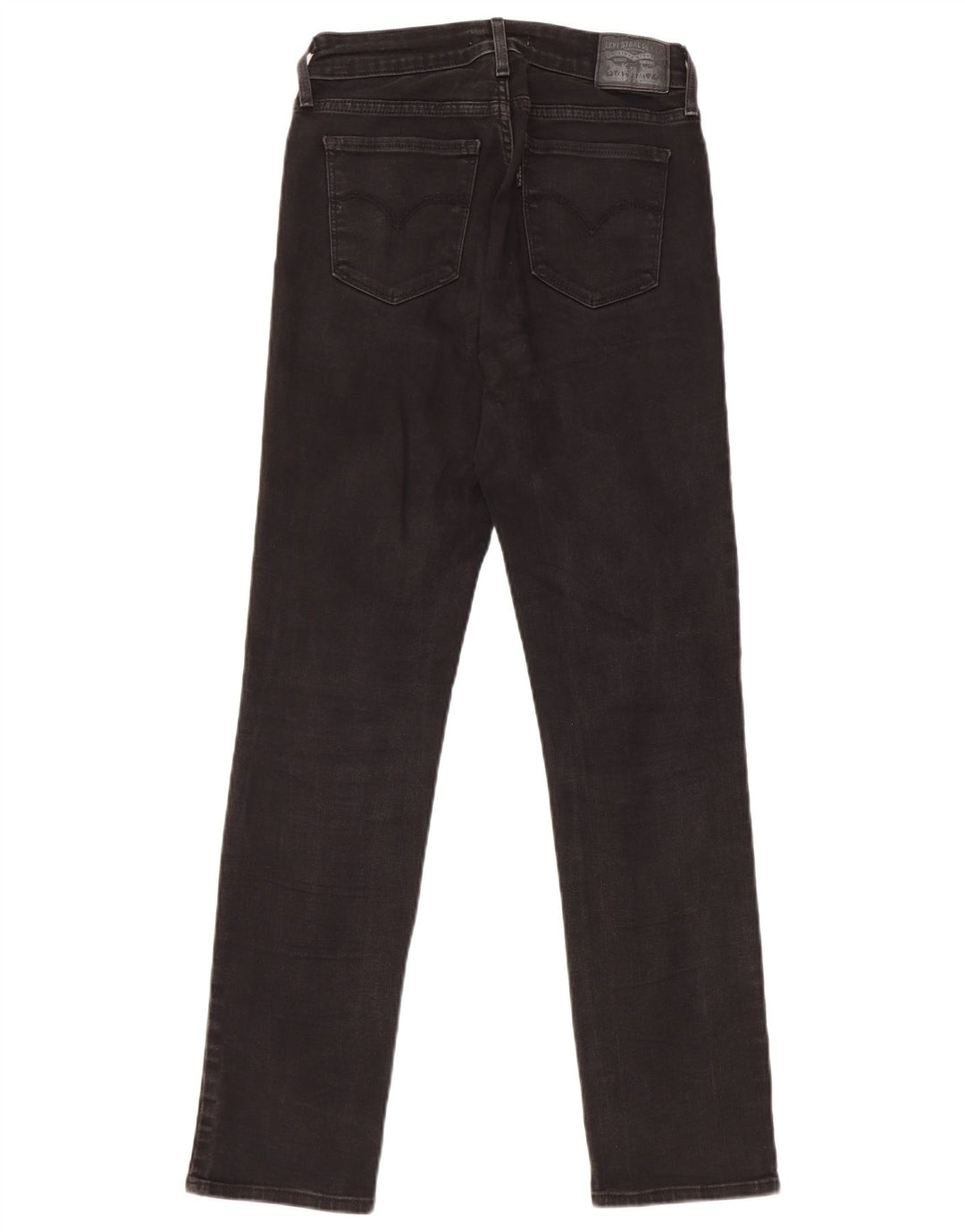 Vaqueros Levi's 712 Slim para mujer W27 L30 Algodón negro